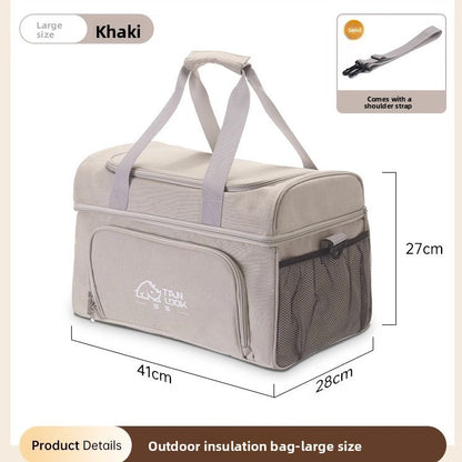 Portable Insulated Cooler Bag Large Capacity