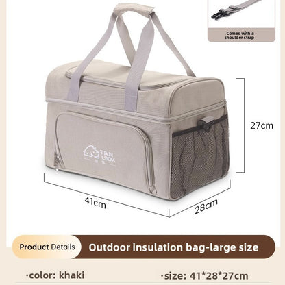 Portable Insulated Cooler Bag Large Capacity